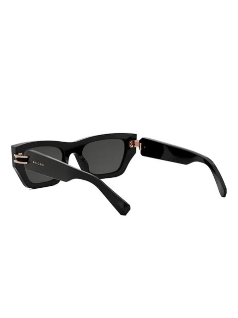 Bvlgari geometric-frame sunglasses - Black - zdjęcie produktu nr 2