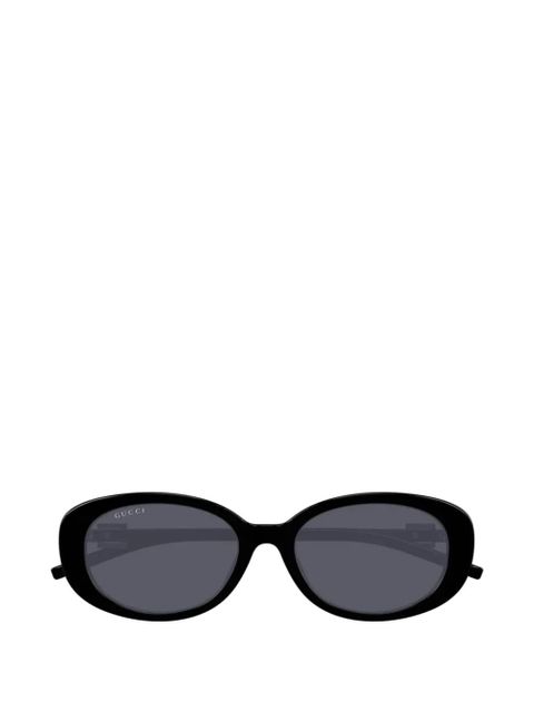 Gucci Eyewear logo-detail sunglasses - Black - zdjęcie produktu nr 1