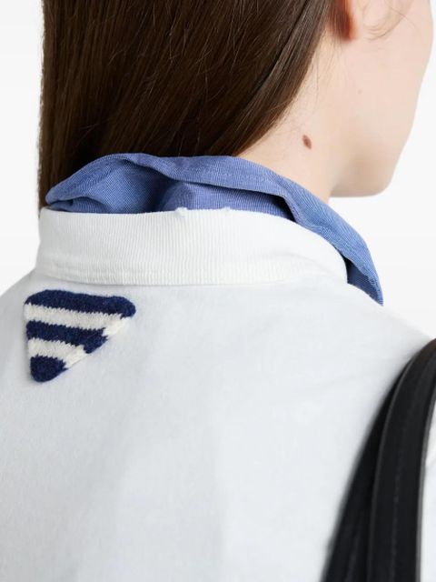 Prada printed T-shirt - White