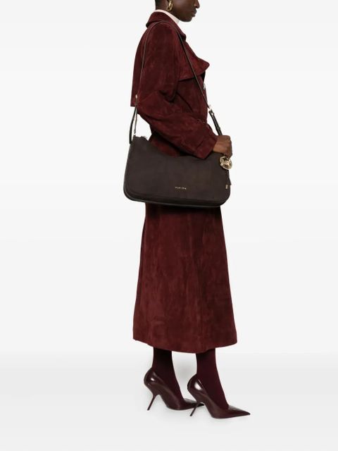 Michael Kors curved leather shoulder bag - Brown - zdjęcie produktu nr 2