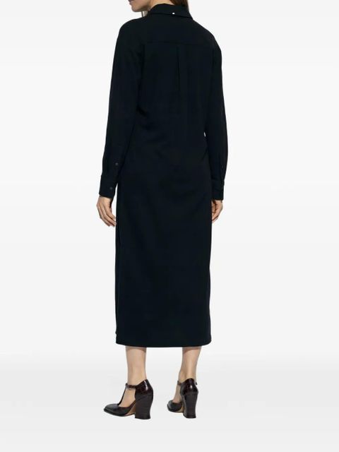 Sportmax tie-front shirt dress - Black