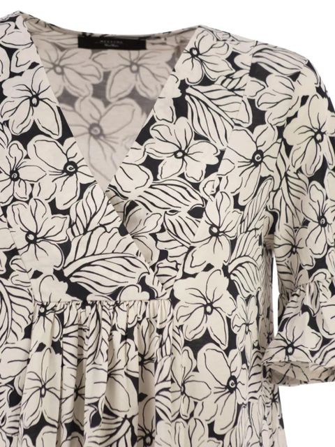 Weekend Max Mara printed V-neck dress - Neutrals