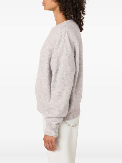 American Vintage Vitow ribbed boat-neck sweater - Grey