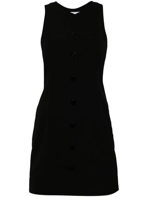 GANNI Light Twill Suiting mini dress - Black - zdjęcie produktu nr 1
