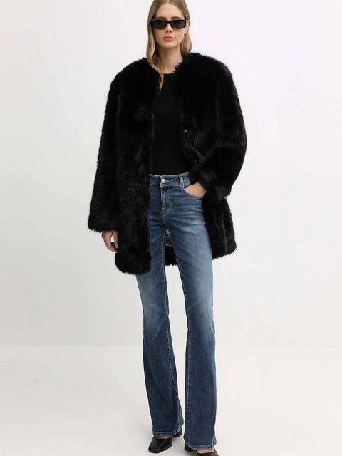 Blugirl Blumarine płaszcz kolor czarny RF5135.E1088