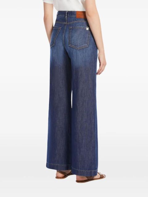 Weekend Max Mara wide-leg denim jeans - Blue