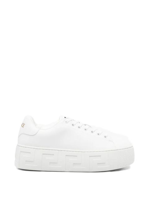 Versace platform-sole low-top sneakers - White - zdjęcie produktu nr 1