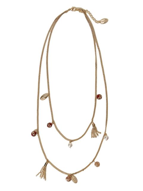 TWINSET beaded tassel necklace - Gold - zdjęcie produktu nr 1