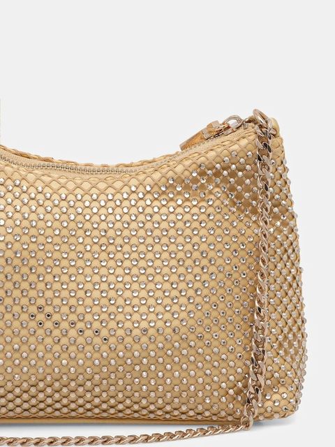 Guess torebka ZALINA kolor złoty HWCE93 50170 - zdjęcie produktu nr 2