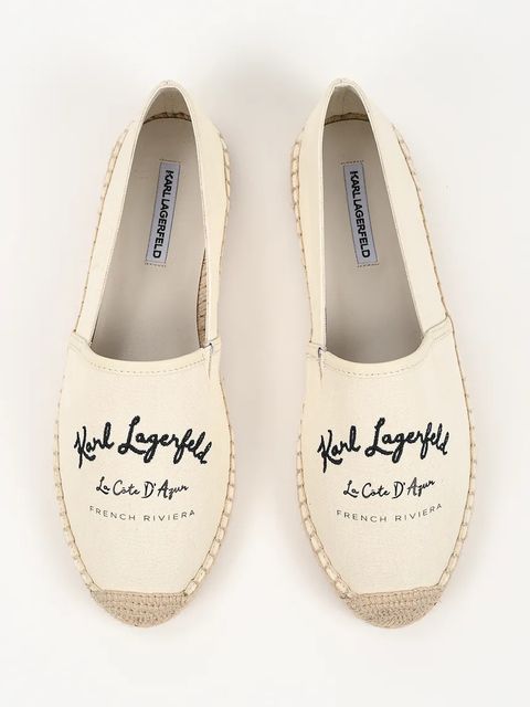 Karl Lagerfeld espadryle Kamini