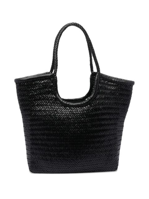 DRAGON DIFFUSION woven tote bag - Black