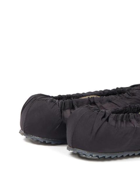 Maison Margiela gathered ballet flats - Black