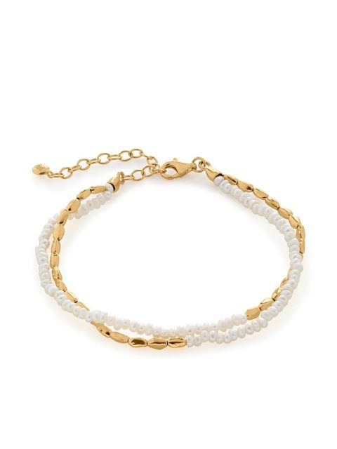 Monica Vinader beaded-strand bracelet - Gold - zdjęcie produktu nr 1
