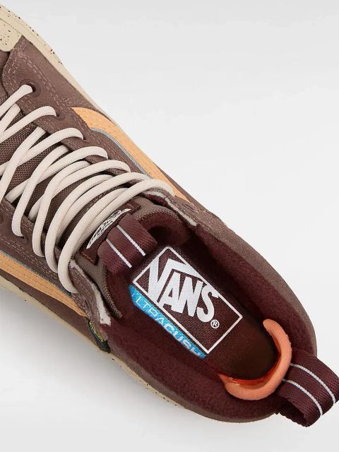 Vans trampki MTE Sk8-Hi Waterproof damskie kolor brązowy VN000CVTTUP1