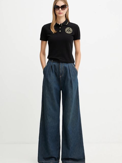 Versace Jeans Couture polo bawełniane - zdjęcie produktu nr 2