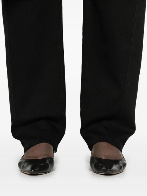 LEMAIRE Twisted trousers - Black