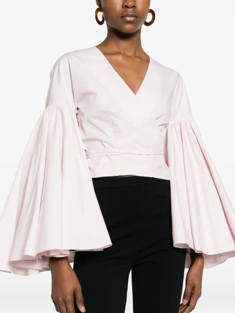 Jacquemus cropped blouse - Pink