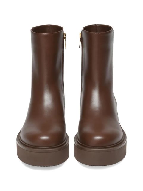 Gianvito Rossi Hiro platform boots - Brown