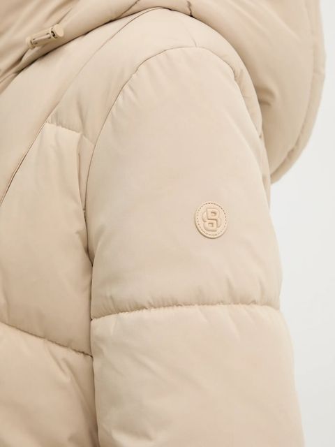 BOSS kurtka kolor beżowy zimowa 50546845