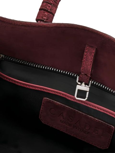 Casadei Park Avenue leather tote bag - Red