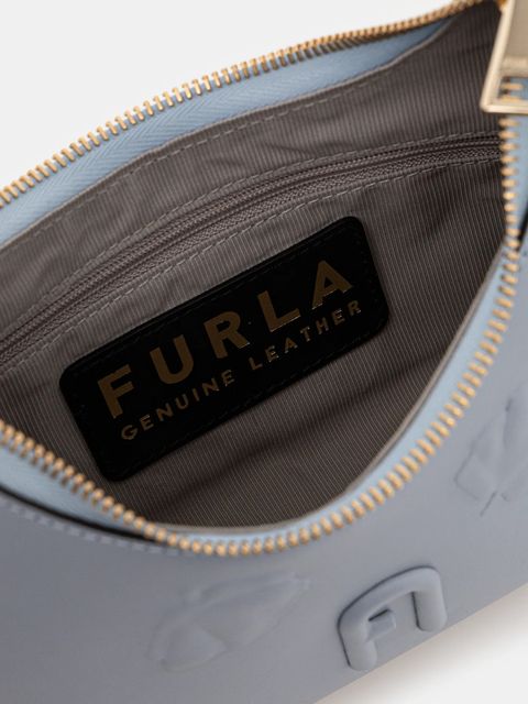 Furla torebka skórzana kolor niebieski WB00863.BX3822.550001007