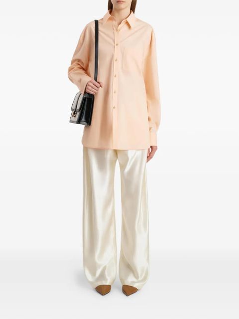 KHAITE cotton shirt - Pink - zdjęcie produktu nr 2