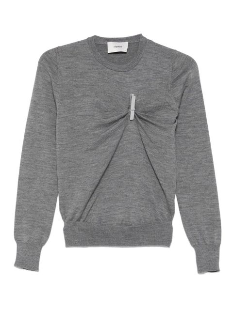 Coperni clip-detail jumper - Grey - zdjęcie produktu nr 1