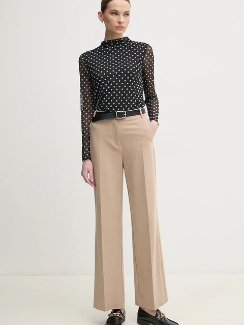 Marc Aurel bluzka damska kolor czarny wzorzysta 7653-7000-73818 - zdjęcie produktu nr 2