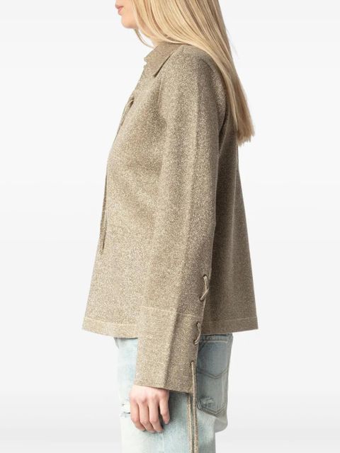 Zadig&Voltaire Listy knitted top - Gold