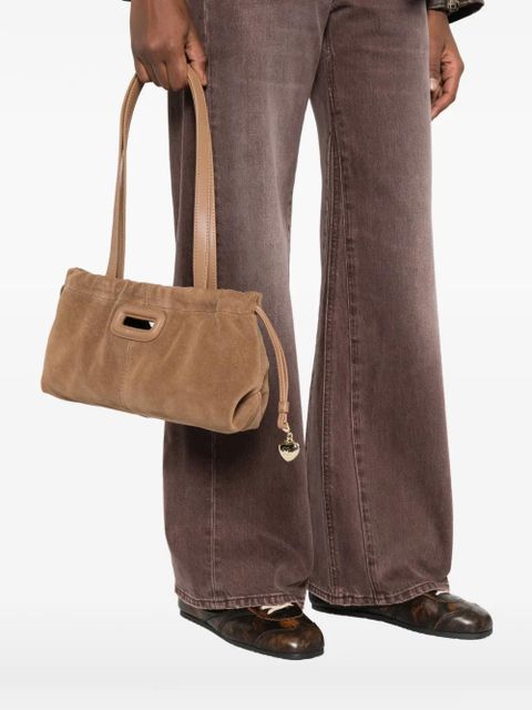 Maje heart-charm shoulder bag - Brown - zdjęcie produktu nr 2