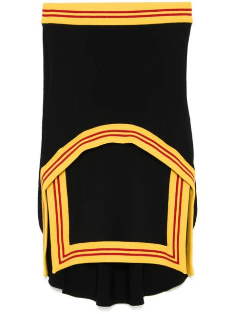Off-White raised-logo mini dress - Black - zdjęcie produktu nr 1