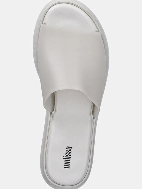 Melissa klapki MELISSA BECKY AD damskie kolor szary na platformie M 32818