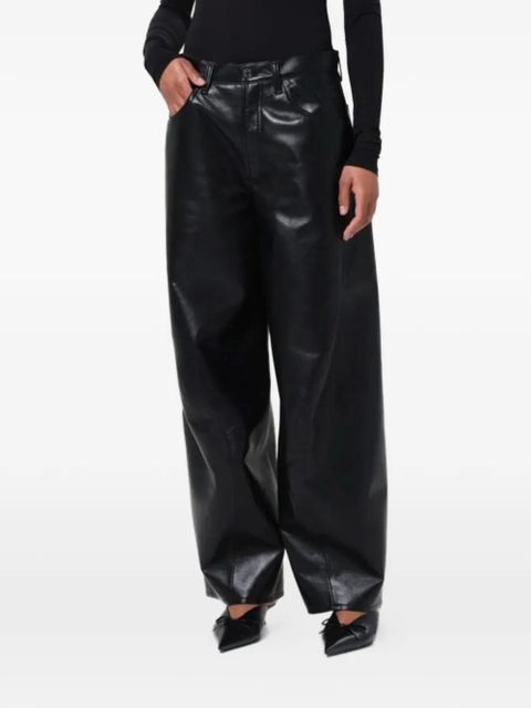 AGOLDE Twist trousers - Black
