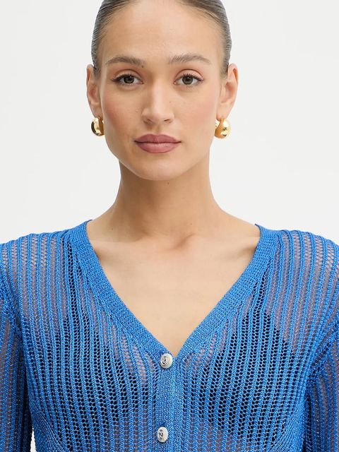 Morgan sweter MAGATHE damski kolor fioletowy lekki MAGATHE - zdjęcie produktu nr 2