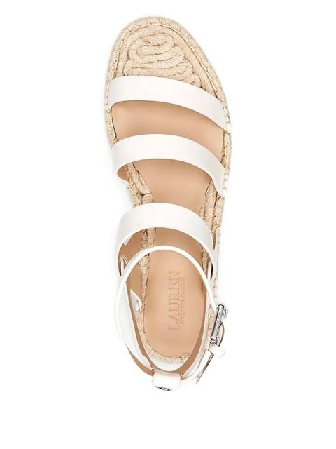 Lauren Ralph Lauren leather espadrilles - White