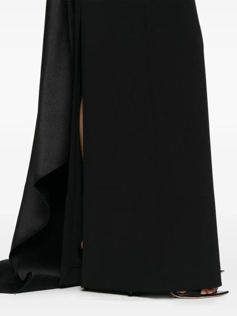 Solace London asymmetric dress - Black