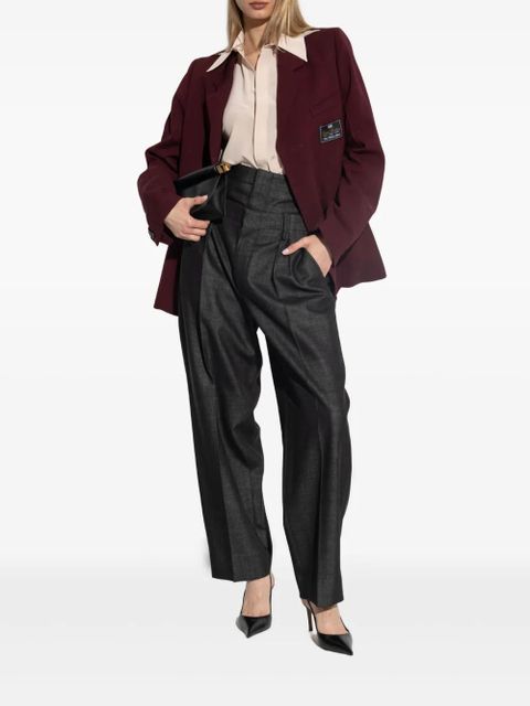 Victoria Beckham high-waisted trousers - Black - zdjęcie produktu nr 2
