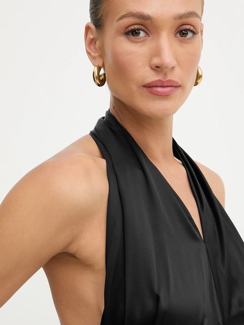 Marciano by Guess bluzka ARETHA damska kolor czarny gładka 5YGH00 7246A