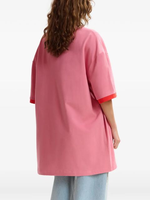 Essentiel Antwerp numeric-print T-shirt - Pink