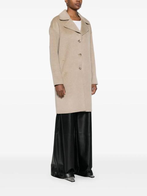 ANINE BING button-front coat - Neutrals
