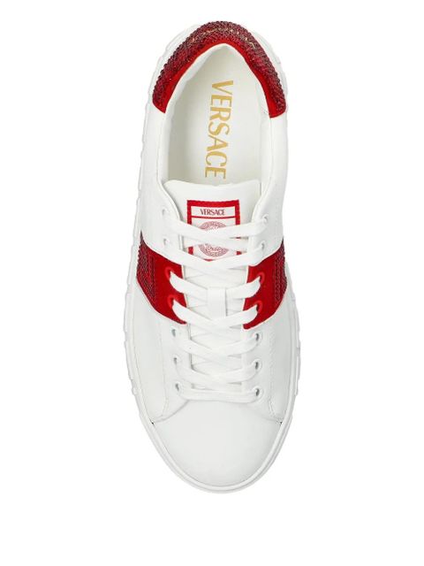 Versace Greca embellished sneakers - White - zdjęcie produktu nr 2