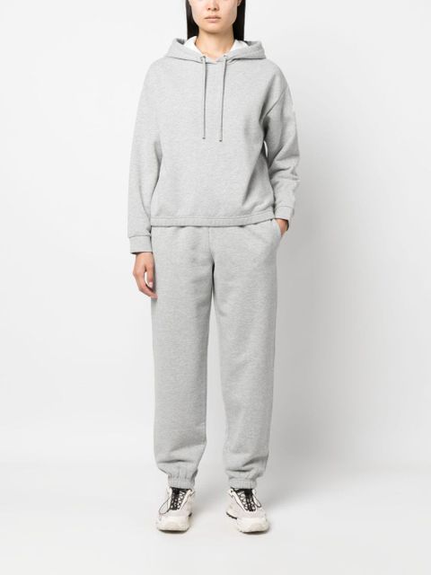 Moncler logo-patch cotton-blend track pants - Grey - zdjęcie produktu nr 2