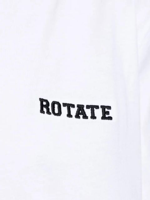 ROTATE BIRGER CHRISTENSEN logo T-shirt - White
