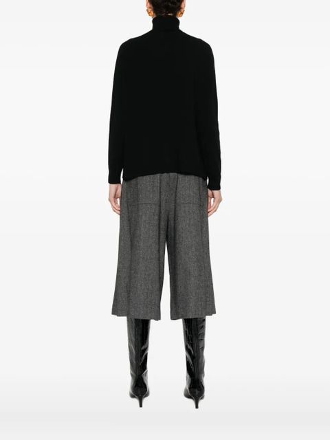 SOLOTRE roll-neck sweater - Black