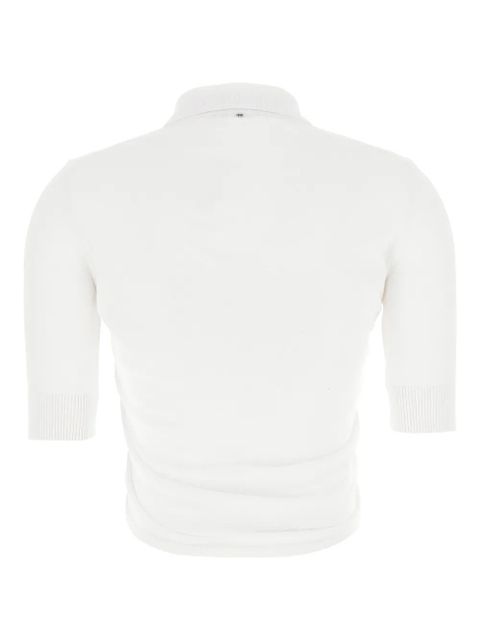 Sportmax Shaker polo top - White - zdjęcie produktu nr 2