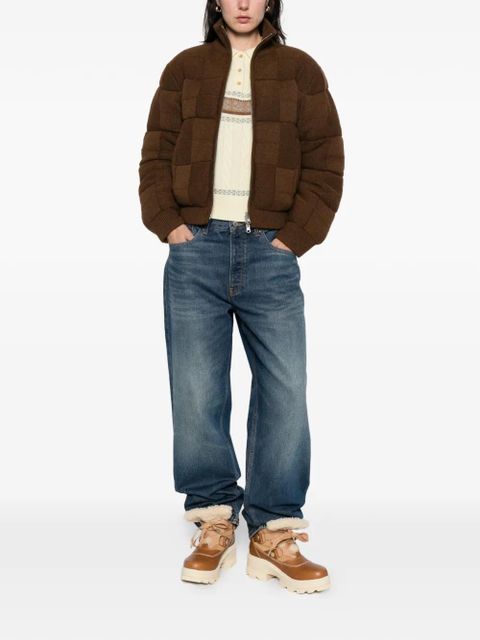 Guest In Residence quilted puffer jacket - Brown - zdjęcie produktu nr 2