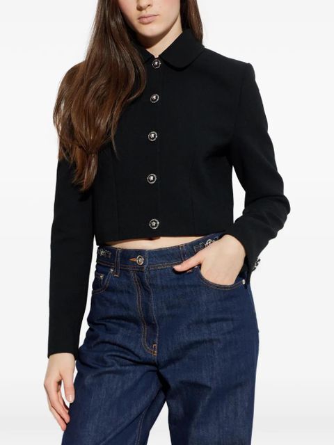 Versace long-sleeve buttoned jacket - Black - zdjęcie produktu nr 2