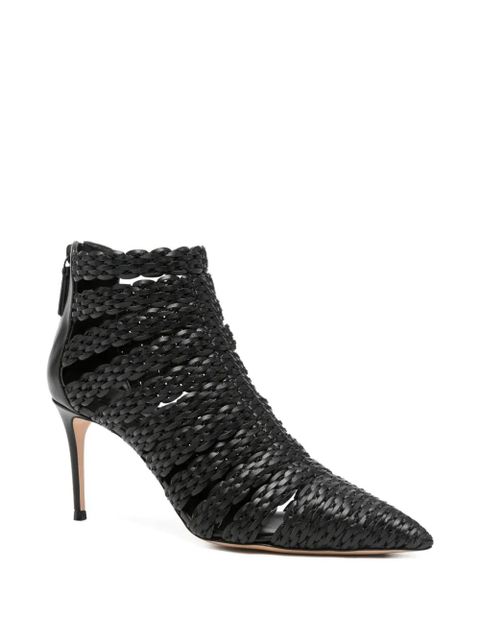 Casadei Julia Avenida pointed-toe ankle boots - Black - zdjęcie produktu nr 2
