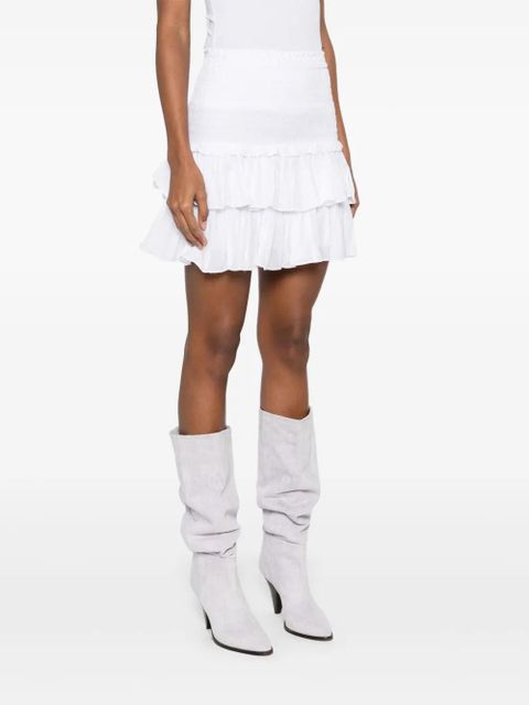 MARANT ÉTOILE Naomi mini skirt - White