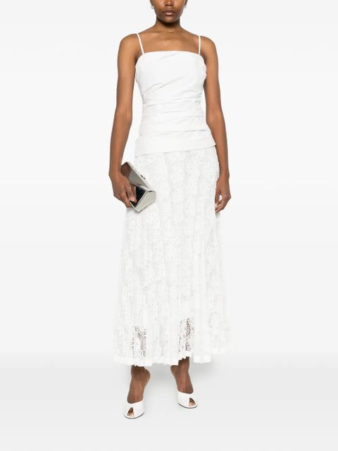 Simkhai Annalise lace midi dress - White - zdjęcie produktu nr 2